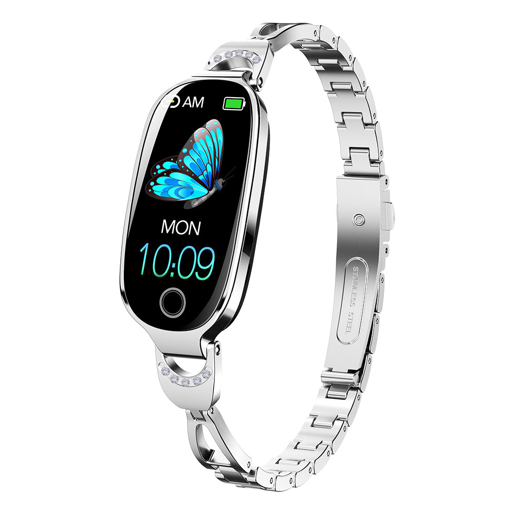 Blood Sugar Blood Pressure monitoring Luxury Diamond Design Fashion Smartwatch