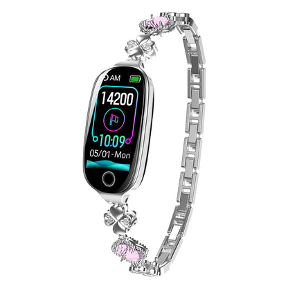 Blood Sugar Blood Pressure monitoring Luxury Diamond Design Fashion Smartwatch