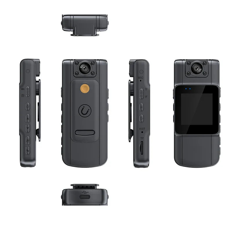 180° police professional body camera with night vision