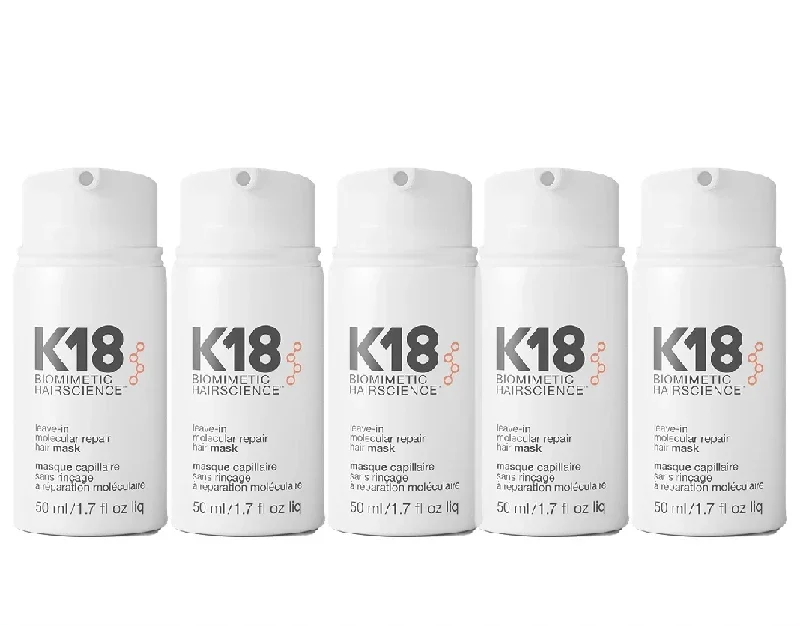 Molecular Leave-In Hair Mask – K18 Mask Repair for Dry, Frizzy Hair in 4 Minutes with This Deeply Moisturizing & Restorative Treatment