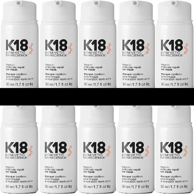 Molecular Leave-In Hair Mask – K18 Mask Repair for Dry, Frizzy Hair in 4 Minutes with This Deeply Moisturizing & Restorative Treatment