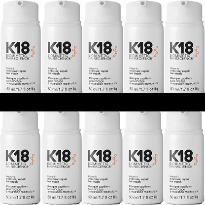 Molecular Leave-In Hair Mask – K18 Mask Repair for Dry, Frizzy Hair in 4 Minutes with This Deeply Moisturizing & Restorative Treatment