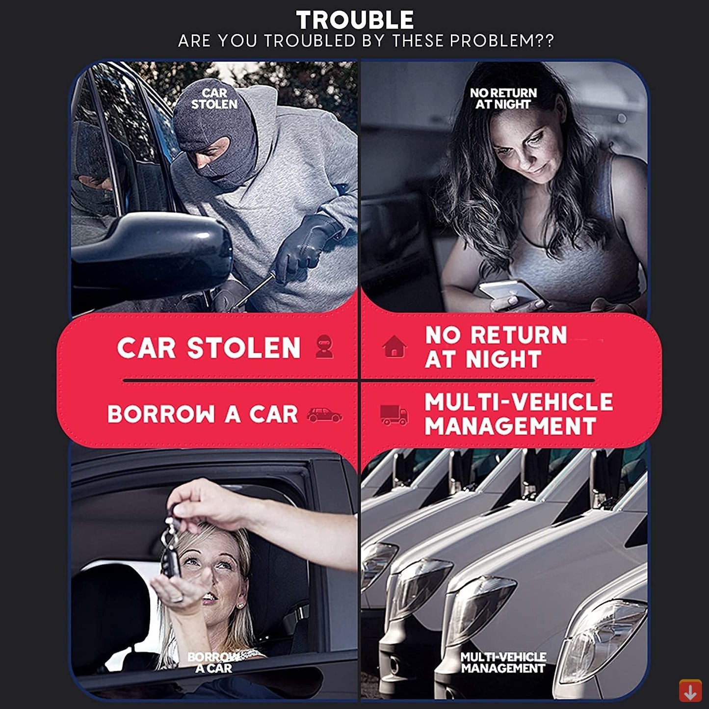 Mini GPS Tracker Magnetic Real Time Car Truck Vehicle Locator