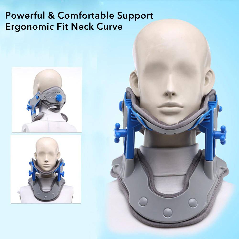 Neck Decompression Device, Stretcher Cervical : Traction Device At Home, Stretcher Brace - SKINMOZ MARKET