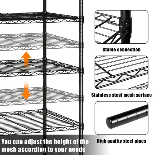 4-Tier Indoor Cat Cage Playpen – 48" Metal Pet Kennel Enclosure | AMPC1285