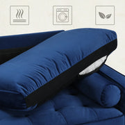 New 69.7" Modern Velvet Sofa – Upholstered Living Room Couch with Tufted Back | Model BT2555