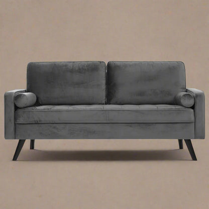 New 69.7" Modern Velvet Sofa – Upholstered Living Room Couch with Tufted Back | Model BT2555