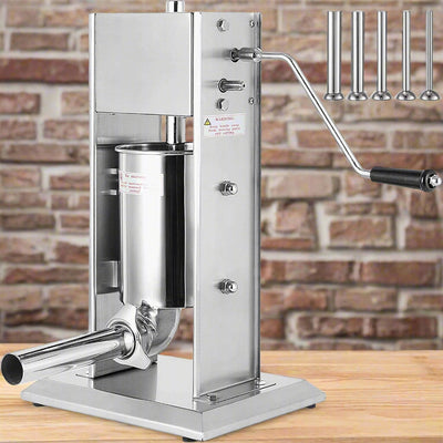 Stainless Steel Vertical Sausage Stuffer – 3L & 5L Capacity Options